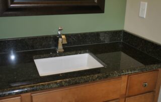 Black Granite Vanity Top