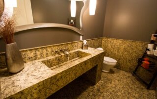 Custom Quartz Vanity